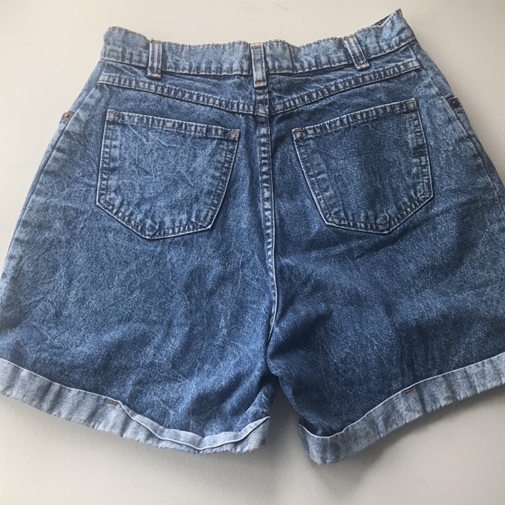 Denim Shorts Mom Shorts sz 7/8 - Picture 2 of 6